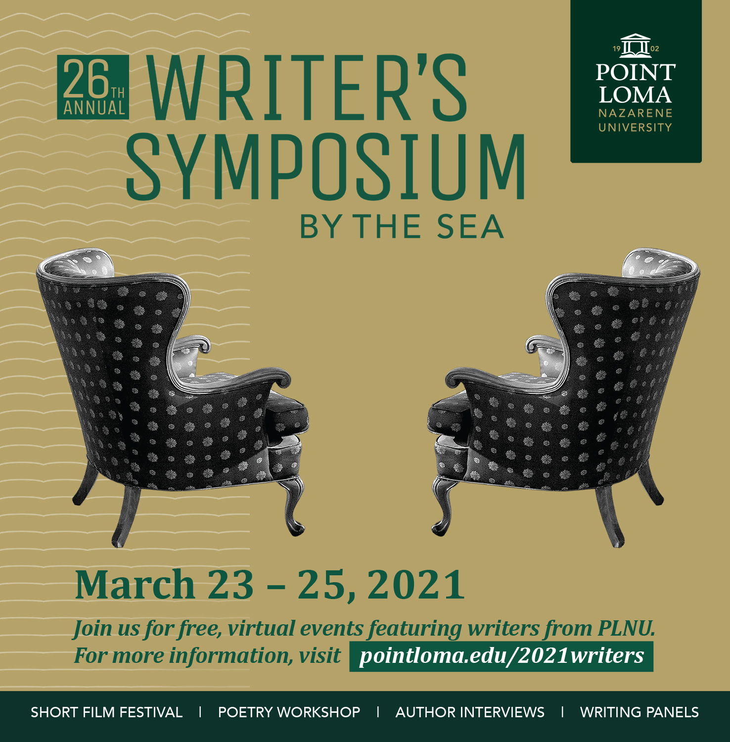 Writer's Symposium by the Sea 2021 Available Online PLNU